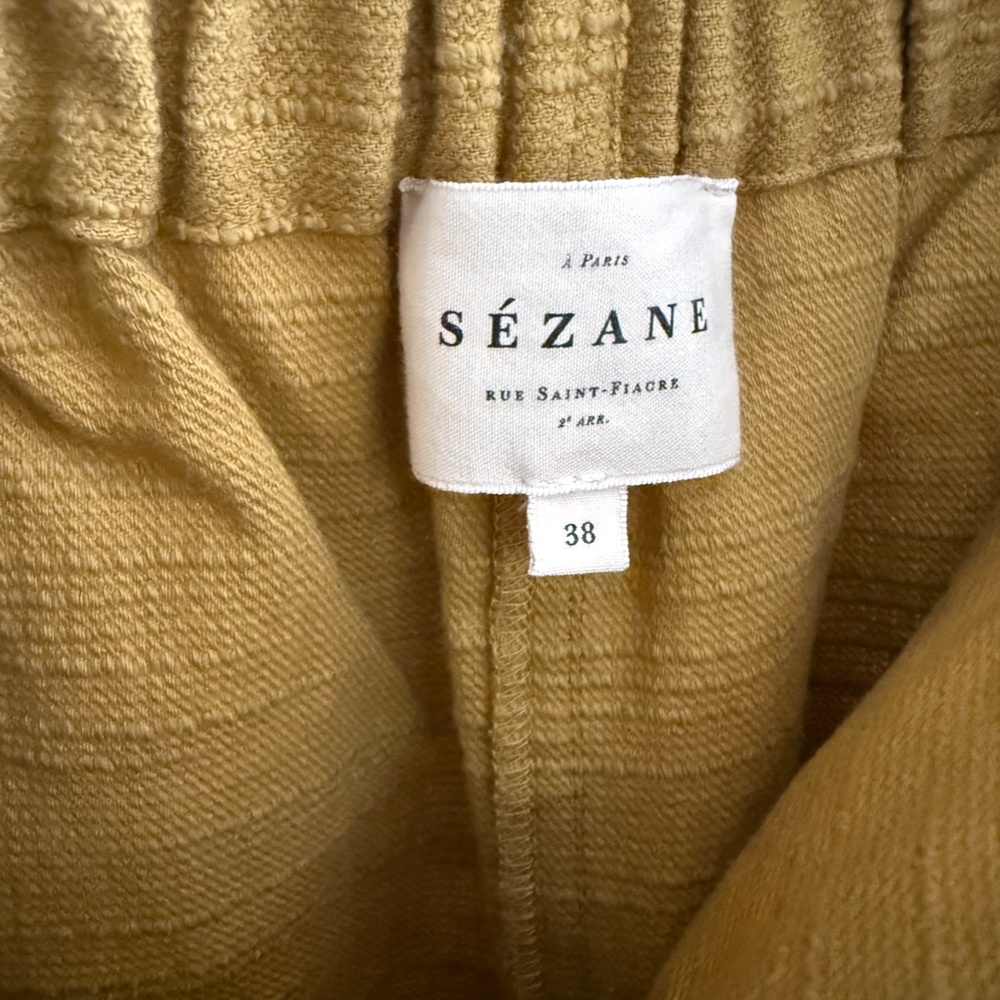 Sezane - Jacques Trousers - Safran - Size 38 - Picture 3 of 6